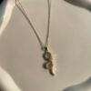 Infinity Snake Crystal Necklace