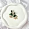 Emerald Droplet Earrings
