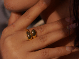 Nova Bold Adjustable Gold Ring