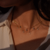 Myra Sleek double layred choker
