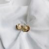 Golden Swirl Studs