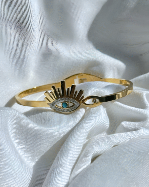 Evil-eye kada bracelet