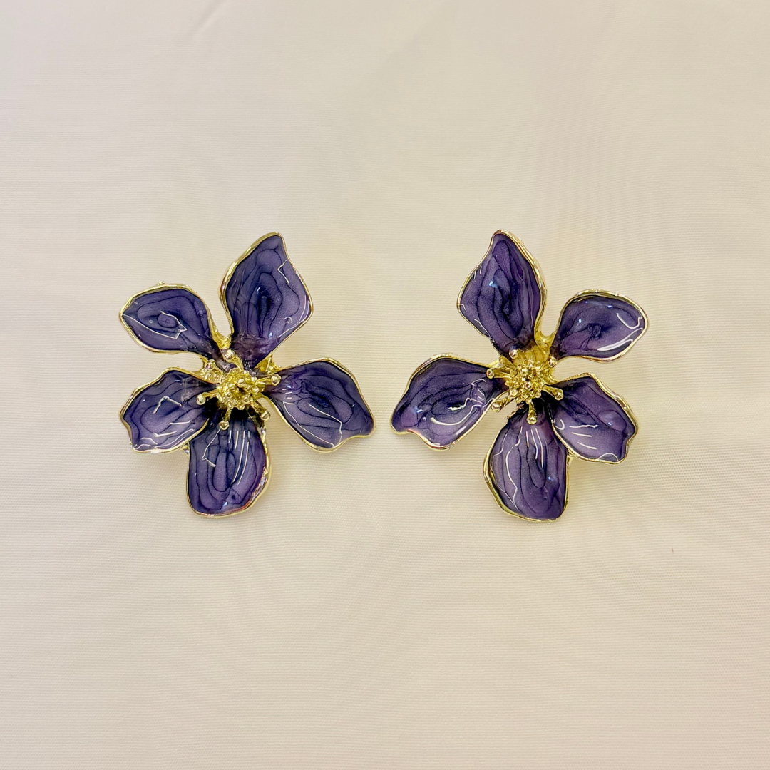 Mystic Violet Studs