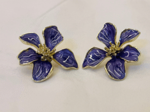 Alternative view of Mystic Violet Studs