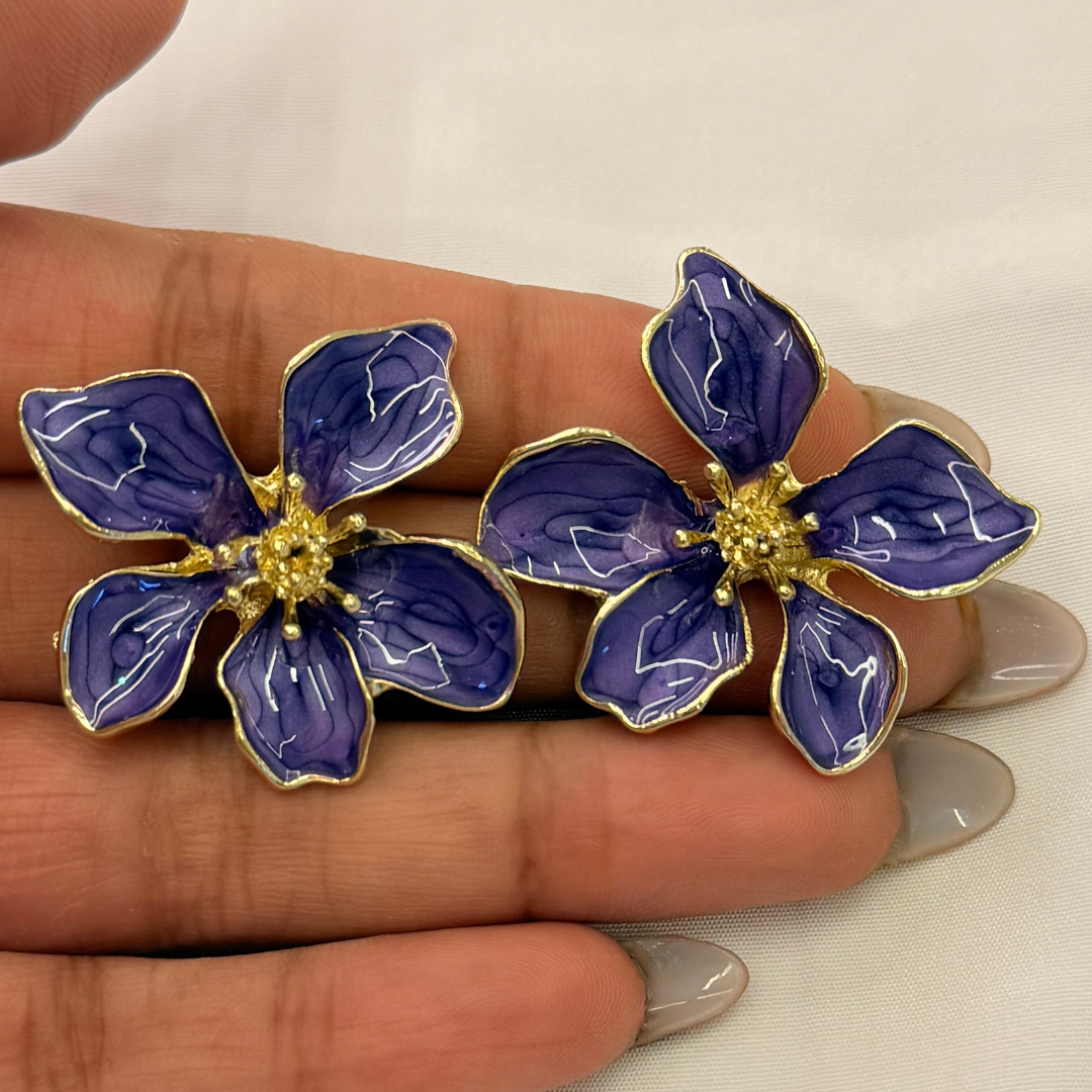 Mystic Violet Studs - Image 3